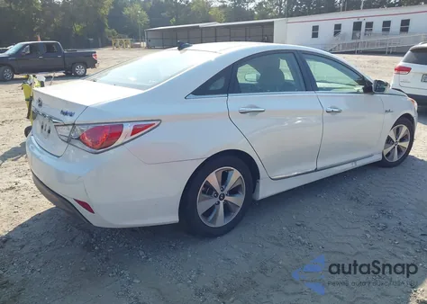 2012 Hyundai Sonata Hybrid from USA, damaged, VIN KMHEC4A46CA046285